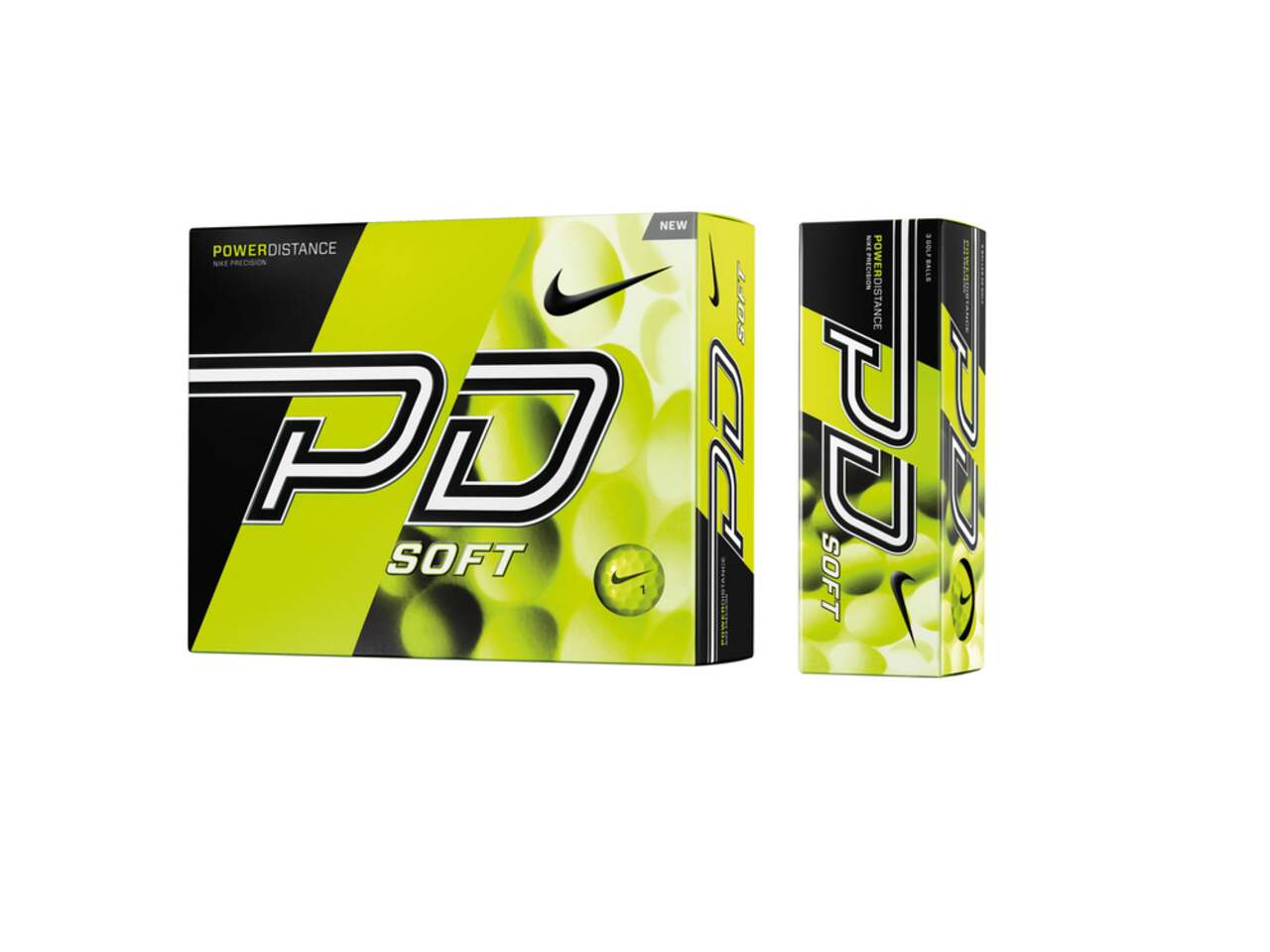 Nike PD9 Long Golf Balls Yellow 12 pk Canadian Tire