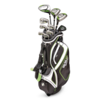 PowerBilt GS2 Men's Golf Club Set, Right-Hand, Black/Green