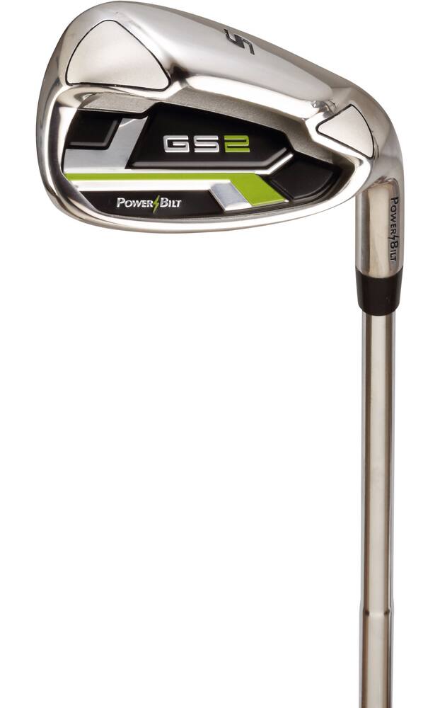 Ensemble de bâtons de golf PowerBilt GS2 pour hommes, gaucher, noir ...