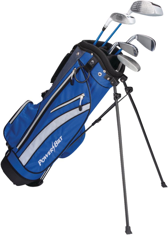 PowerBilt Junior Tour Golf Club Set, Lightweight, For Ages 58, Right