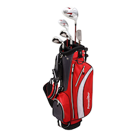 Bâtons de golf PowerBilt Junior Tour pour enfants de 9 à 12 ans, gaucher Composite_or_Mixed