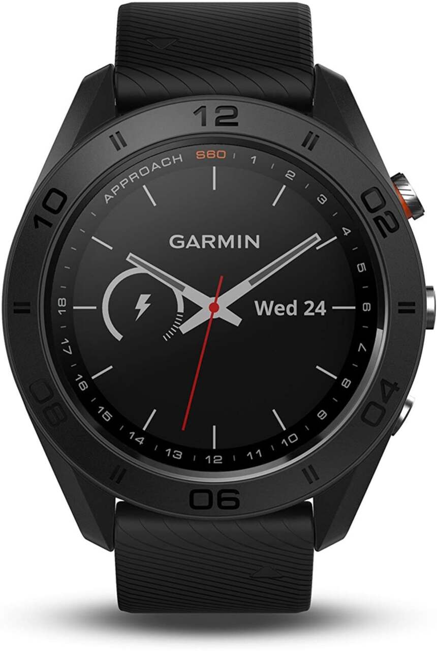 Garmin Approach S60 Golf GPS Watch, Black