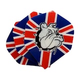 Swiftflyte™ Pentathlon Metro Series Standard Dart Flights, 75 Micron, Assorted, 3-pk Front_Flat