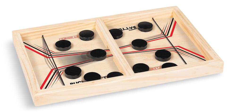 RecTek Puck It Solid Wood Hockey Battle Board Game Canadian Tire