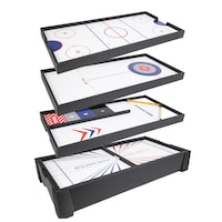 EastPoint Sports 4-in-1 Table Top Puck Battle Set, 36-in Front_Three_Fourths_Angled_Right