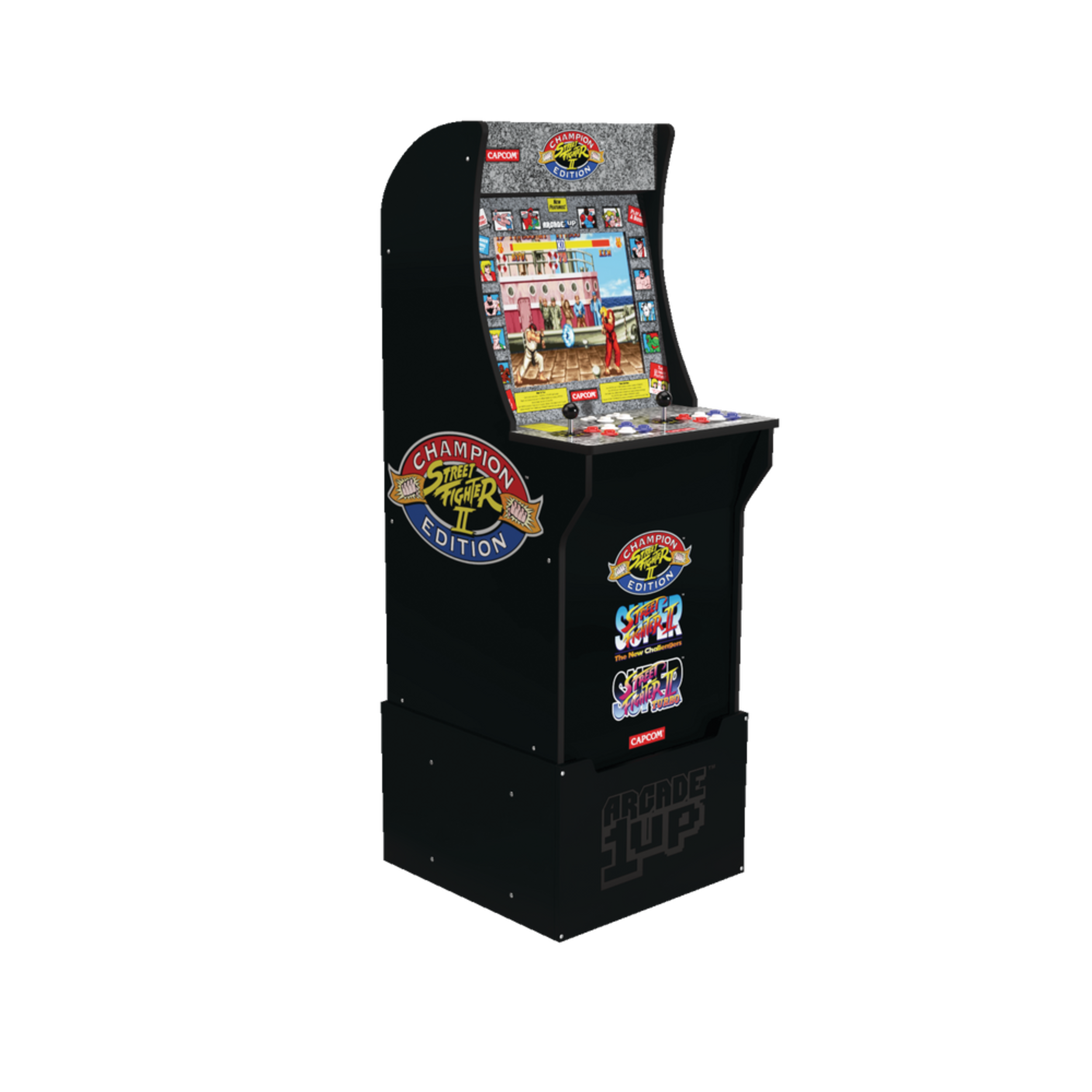Arcade1Up Street Fighter Legacy Edition Arcade Machine with