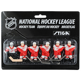 Stiga NHL Detroit Red Wings Table Top Hockey Game Replacement Players Pack Front_Flat