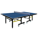 Swiftflyte Lion 25 Foldable Competition Table Tennis/Ping Pong Table w/ Net & Post Set, ITTF Approved Front_Angled_Right