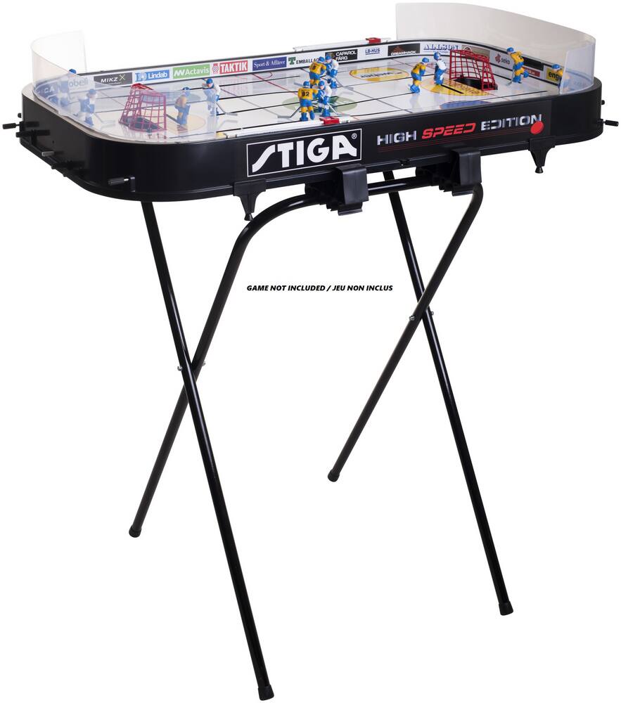 Stiga Height-Adjustable Folding Game Stand For Table Top Rod Hockey ...