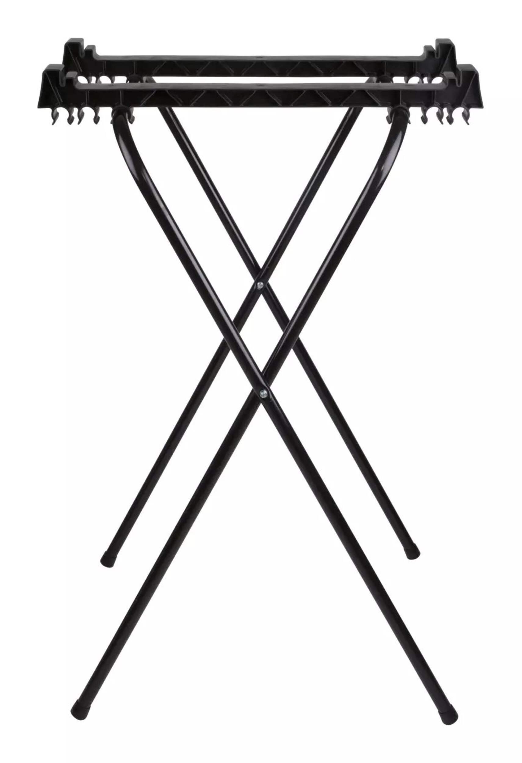 Stiga Height-Adjustable Folding Game Stand For Table Top Rod Hockey & Soccer Games Front_Elevated