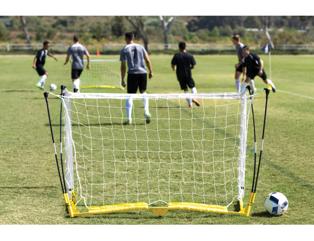SKLZ Pro Training Portable Training Soccer Goal Net w/ Carry Bag, 6ft x 4ft Canadian Tire