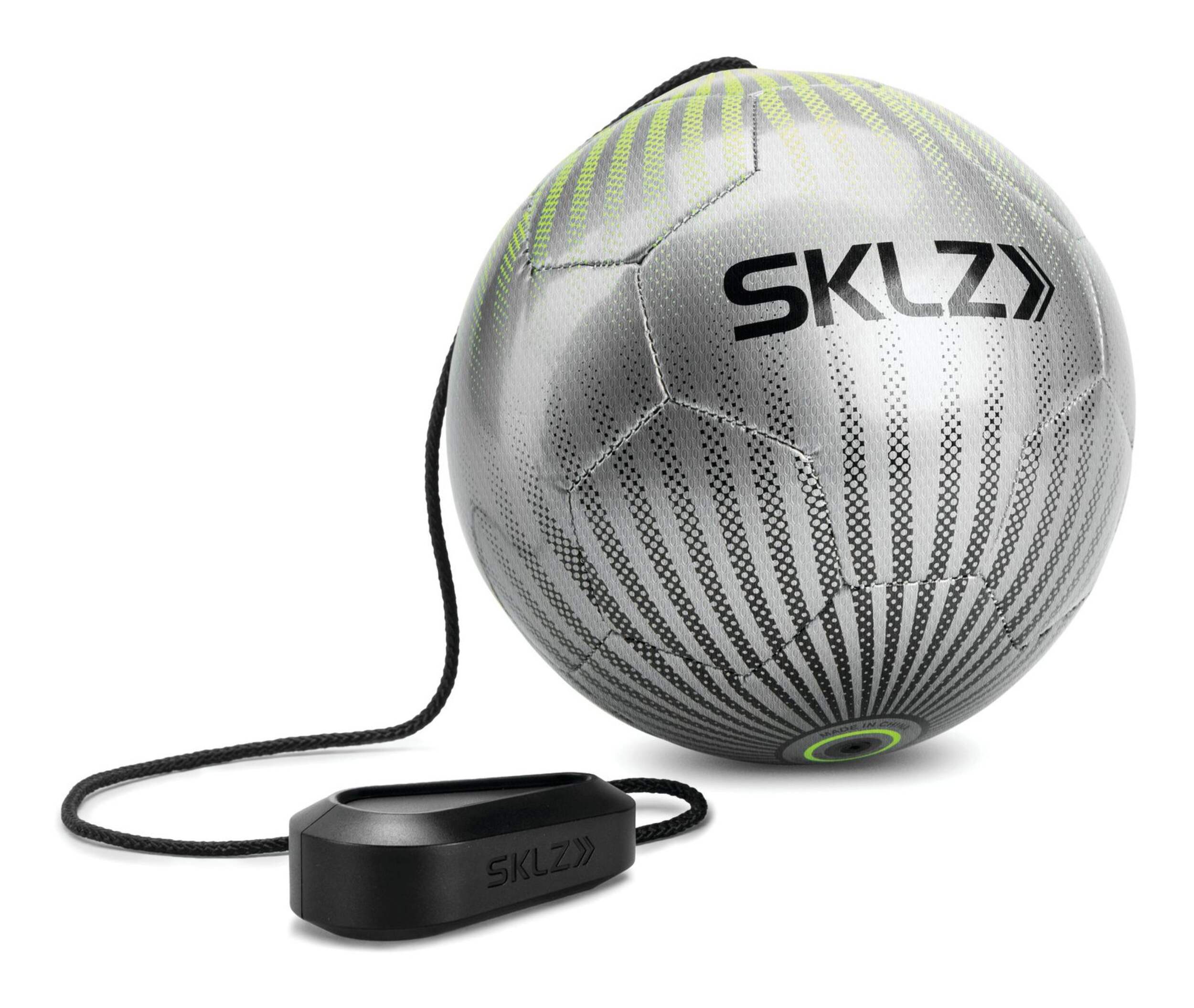 SKLZ Star-Kick Touch Trainer, Size 1 Soccer Ball Solo Training Aid, Green Front_Angled_Right