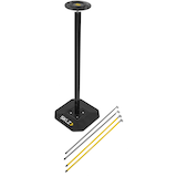 Système d'entraînement au drible et à l'agilité au basketball intérieur/extérieur SKLZ Dribble Stick avec guide d'exercices Composite_or_Mixed