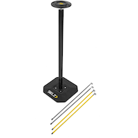 Système d'entraînement au drible et à l'agilité au basketball intérieur/extérieur SKLZ Dribble Stick avec guide d'exercices Composite_or_Mixed