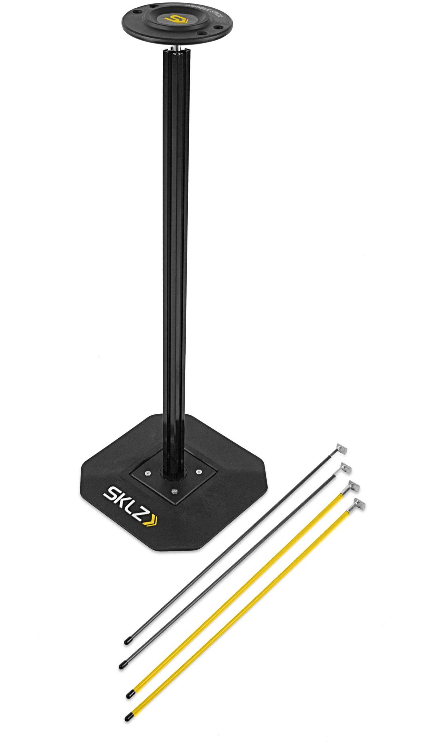 SKLZ Dribble Stick Indoor/Outdoor Basketball Dribbling & Agility Trainer w/ Drills Guide Composite_or_Mixed