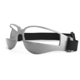 Système d'entraînement pour le contrôle du basketball et la sensibilisation au terrain, lunettes de drible SKLZ Court Vision Front_Three_Fourths_Angled_Left