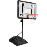 SKLZ Pro Mini Portable Adjustable Mini Basketball Backboard, Hoop & Net System Front_Three_Fourths_Angled_Right