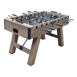 Hathaway Braxton Foosball Soccer Game Table, Barnwood Finish, 55-in Front_Angled_Left