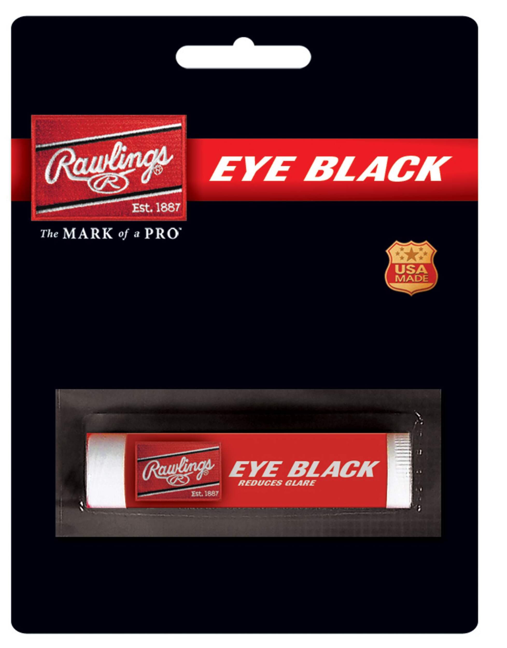 Rawlings Eye Black Front_Flat