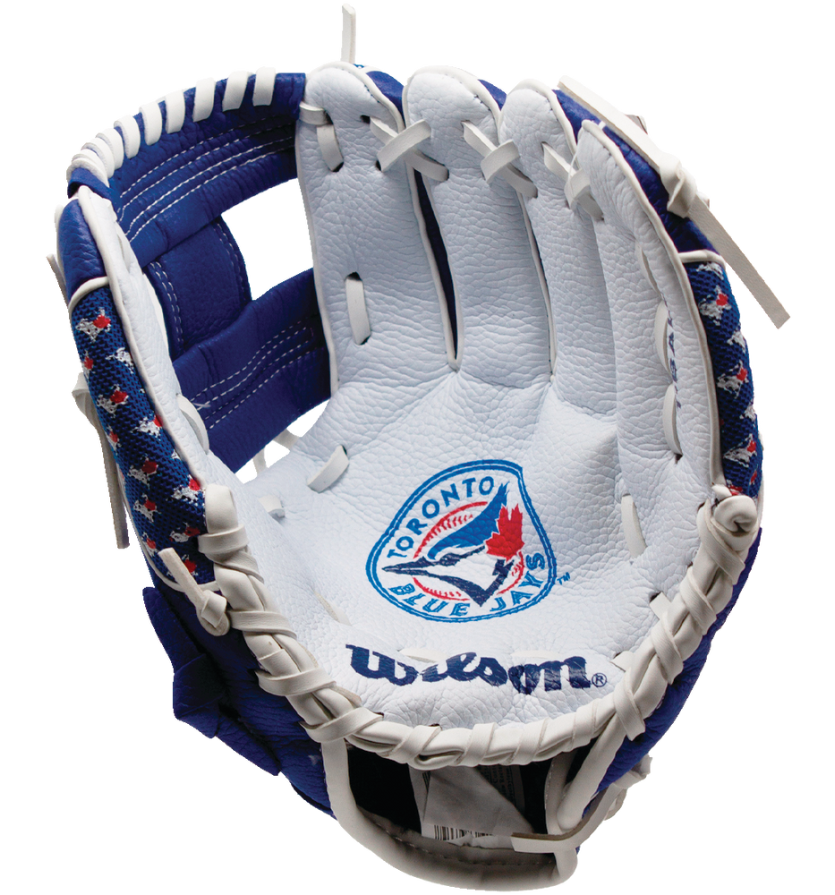 Wilson A200 Toronto Blue Jays TBall Glove, Full Right, 10in