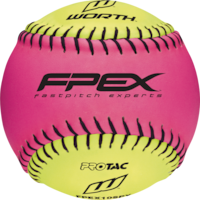 Rawlings Pink Soft Training Ball, 10-in Front_Flat