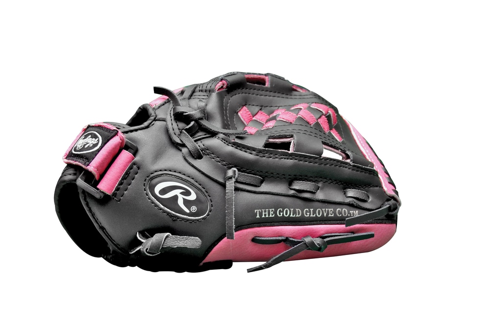 Rawlings Leather Glove, 12in, Pink Canadian Tire