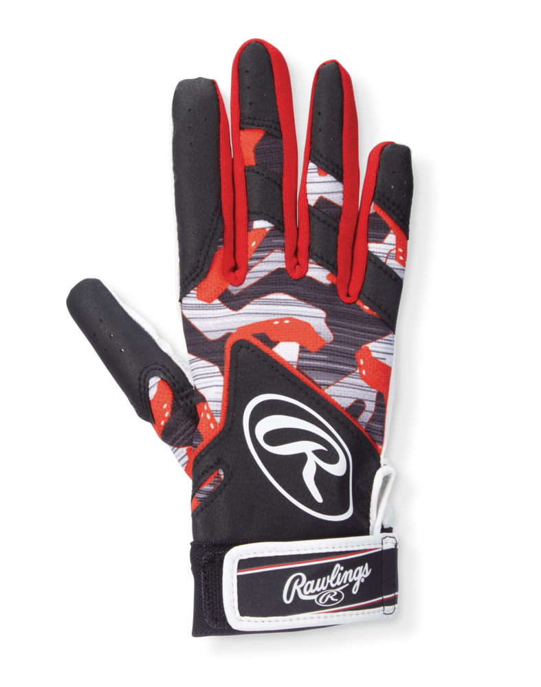Rawlings Batting Glove, Red Camo, Youth Canadian Tire