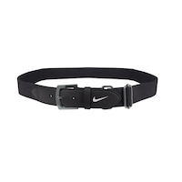 Nike Baseball Belt, Black, Senior Front_Flat