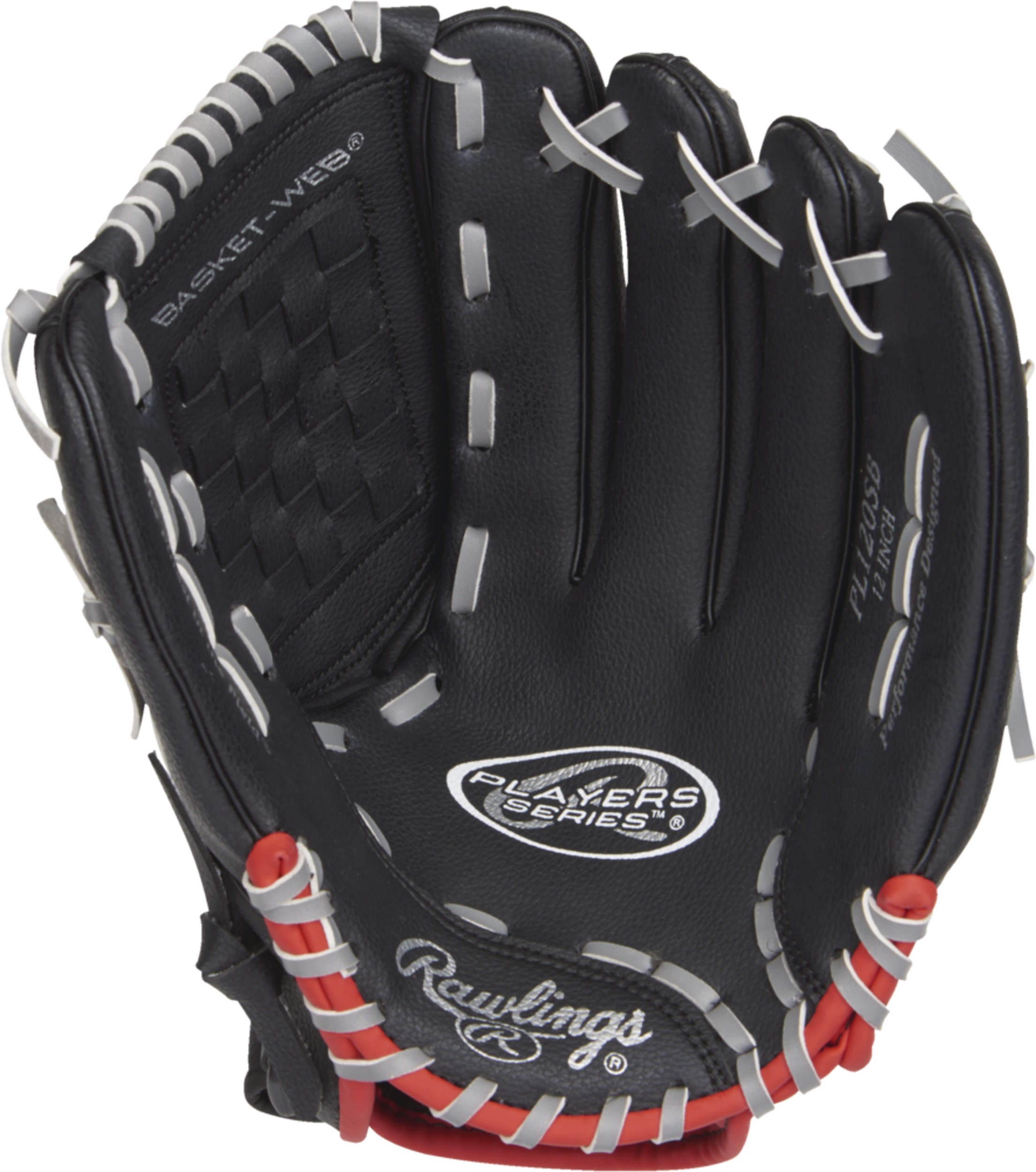 Rawlings Players Series Baseball Glove, Regular, 12-in Front_Flat