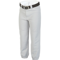 Rawlings Youth Baseball Pants, Grey Front_Angled_Left