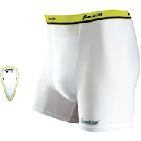 Franklin Adult Flexpro Cup & Compression Shorts Composite_or_Mixed