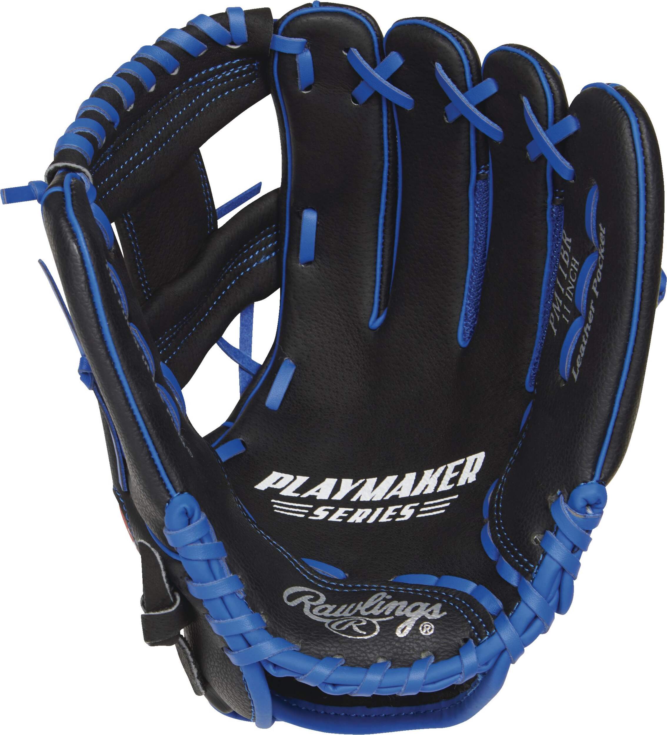 Gant de baseball Rawlings Playmaker Blue Jays, 11 po, lanceur droitier Front_Flat