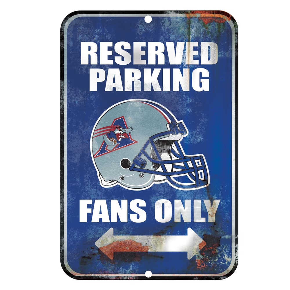 Montreal Alouettes PVC Parking Sign | Canadian Tire