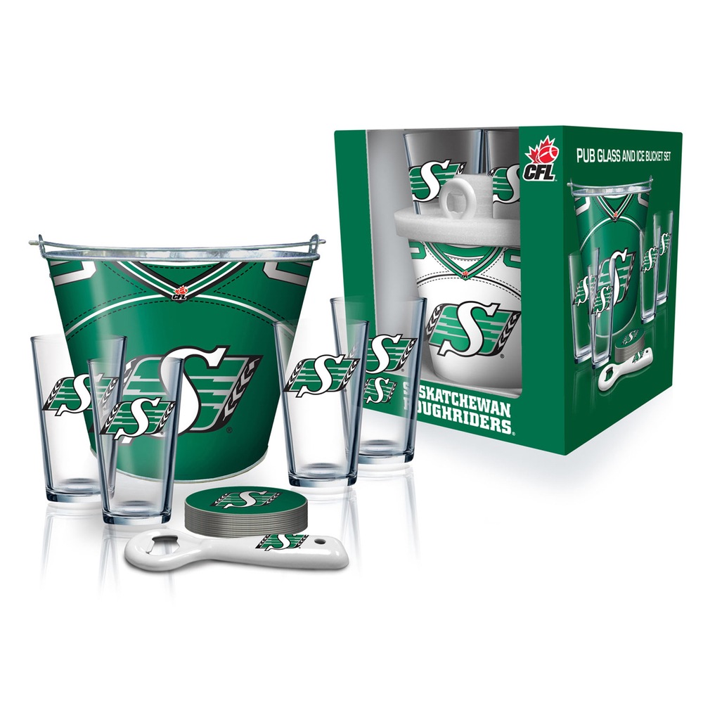 Ensemble de seau des Roughriders de la Saskatchewan Canadian Tire