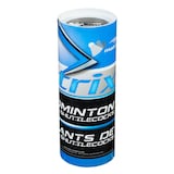 Matrix 100 Nylon Badminton Shuttlecock Birdie w/ Cork Head, White, 3-pk Front_Elevated