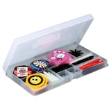 Harrows Darts Service Kit, Includes Flights, Shafts and Other Dart Accessories, 83-pc Front_Angled_Right