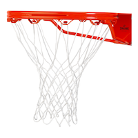 Spalding All-Weather Standard Replacement Basketball Net, White Front_Angled_Left