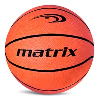 Matrix Rubber Basketball, Official Size 7 (29.5-in) Front_Flat