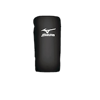 Mizuno T10 Plus Adult/Junior Unisex Slim Profile Volleyball Knee Pads, Black Front_Flat