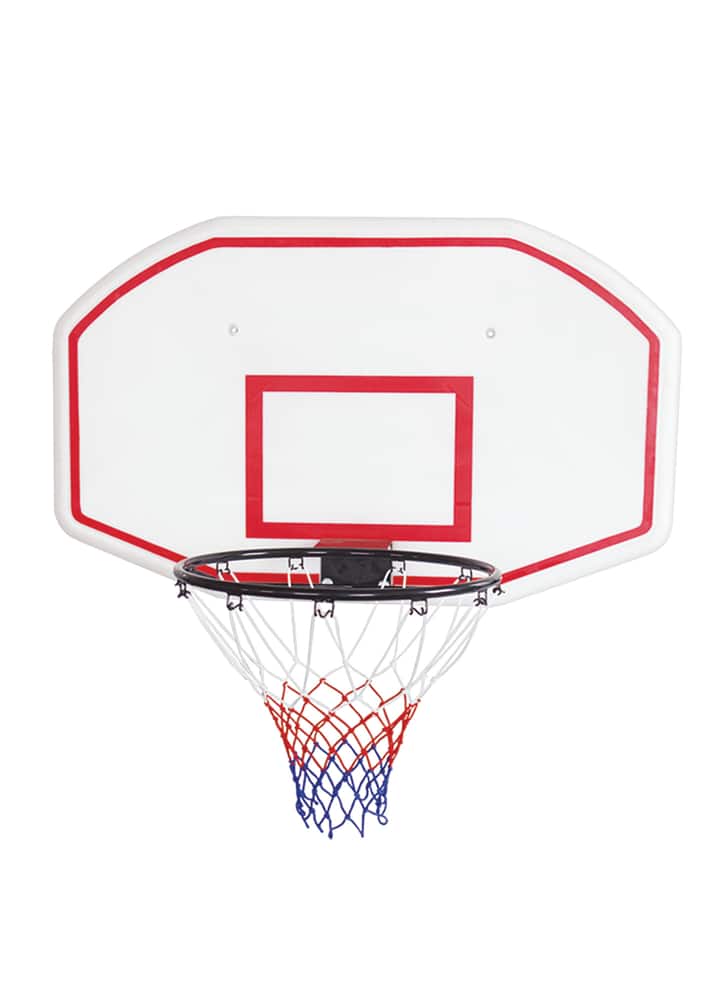 SPORTNOW Panneau de Basket-Ball Mural avec Panier spécial - Filet