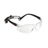 Head Impulse Anti-Fog Racquetball/Racket Sport Protective Eyewear Goggles/Glasses w/ Strap Front_Angled_Right