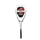 Matrix Impact 20 Aluminum Squash Racquet/Racket w/ Soft Grip, Black/Grey, 26-in Front_Flat
