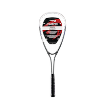 Matrix Impact 20 Aluminum Squash Racquet/Racket w/ Soft Grip, Black/Grey, 26-in Front_Flat