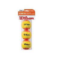 Balles de tennis Wilson Starter Game, jaune/orange, paq. 3