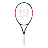 Wilson Federer Team 105 Adult Lightweight Tennis Racquet/Racket w/ Oversize Head Front_Flat