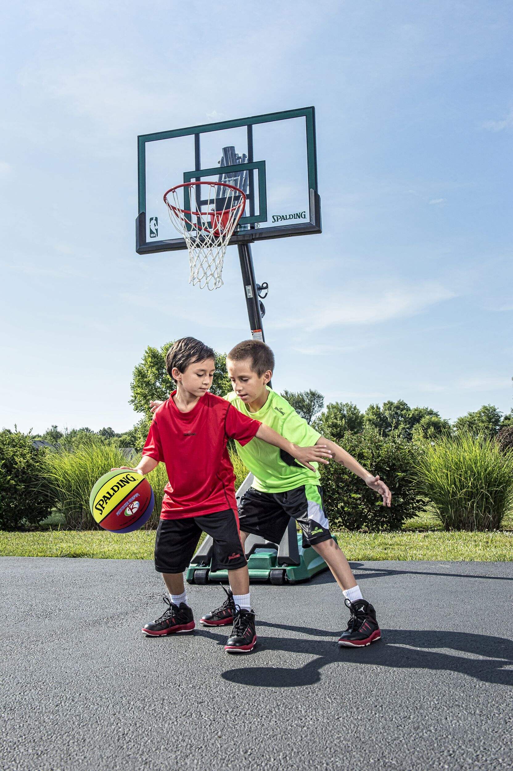 Spalding Rookie Gear Youth Kids' Indoor/Outdoor MultiColour Composite