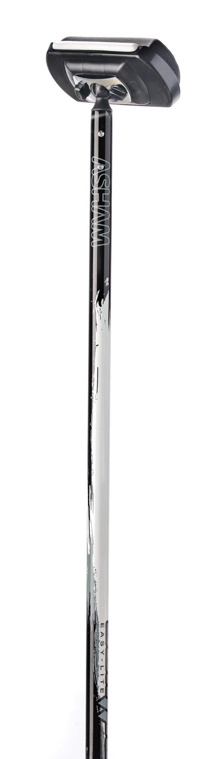 Asham Composite 1-1/8-in Curling Broom with Rectangular Rotator CloseUp