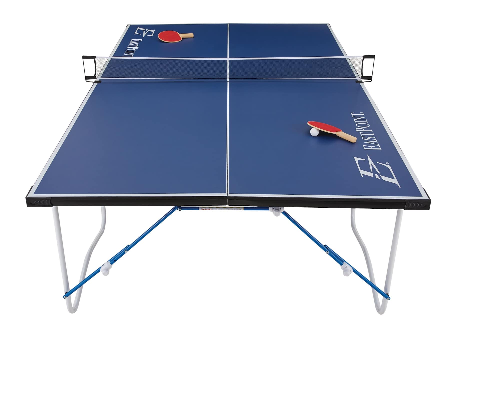 Ensemble de tennis de table/ping-pong avec filet, balles et raquettes  EastPoint Fold N' Store