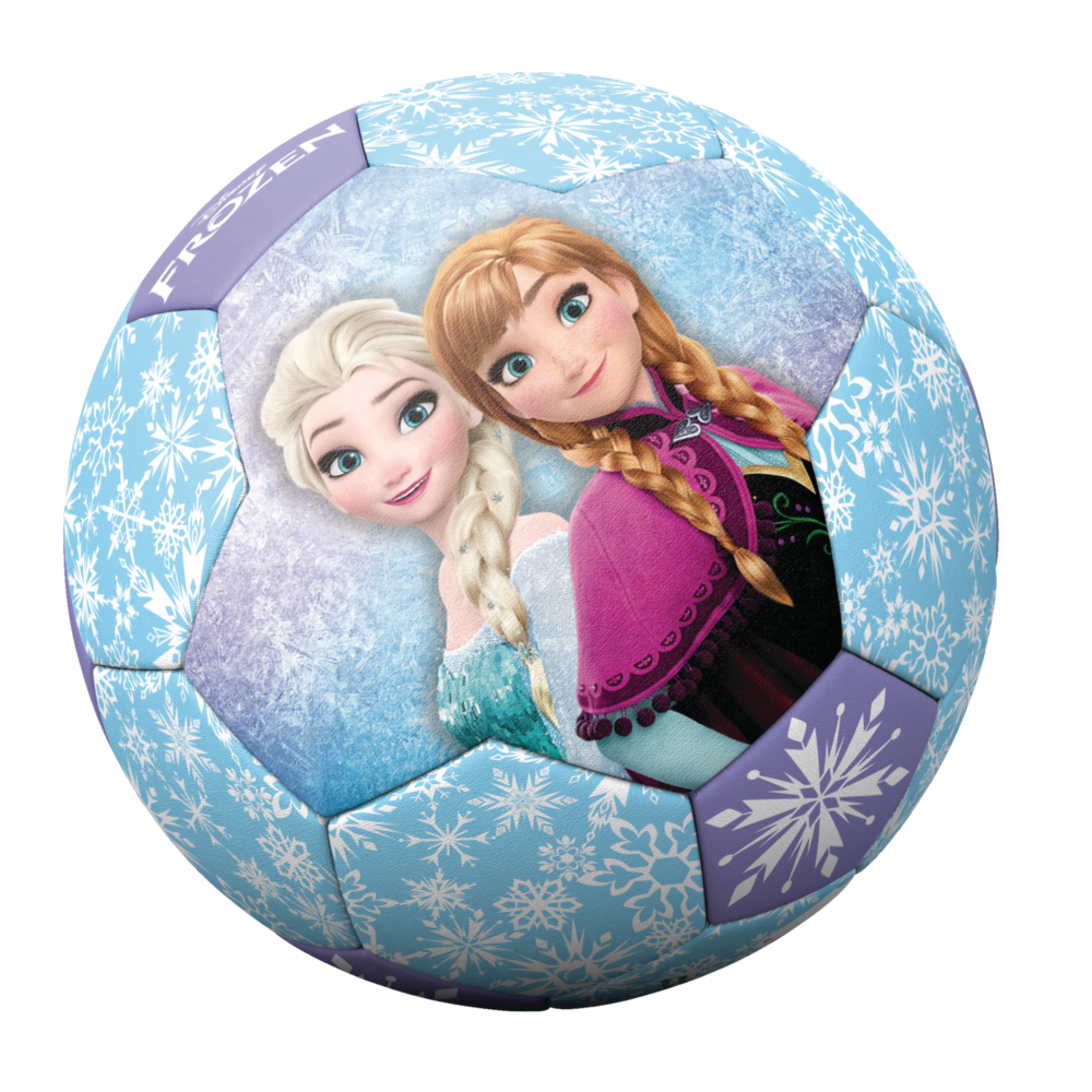 Disney Frozen Kids' Soccer Ball, Size 3 Front_Angled_Left