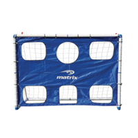 Matrix 2-in-1 Soccer Goal Net & Training/Practice Target Front_Flat
